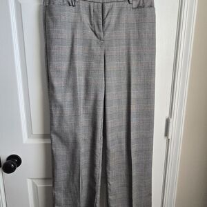 LOFT Black And White Check / Plaid Women's Pants